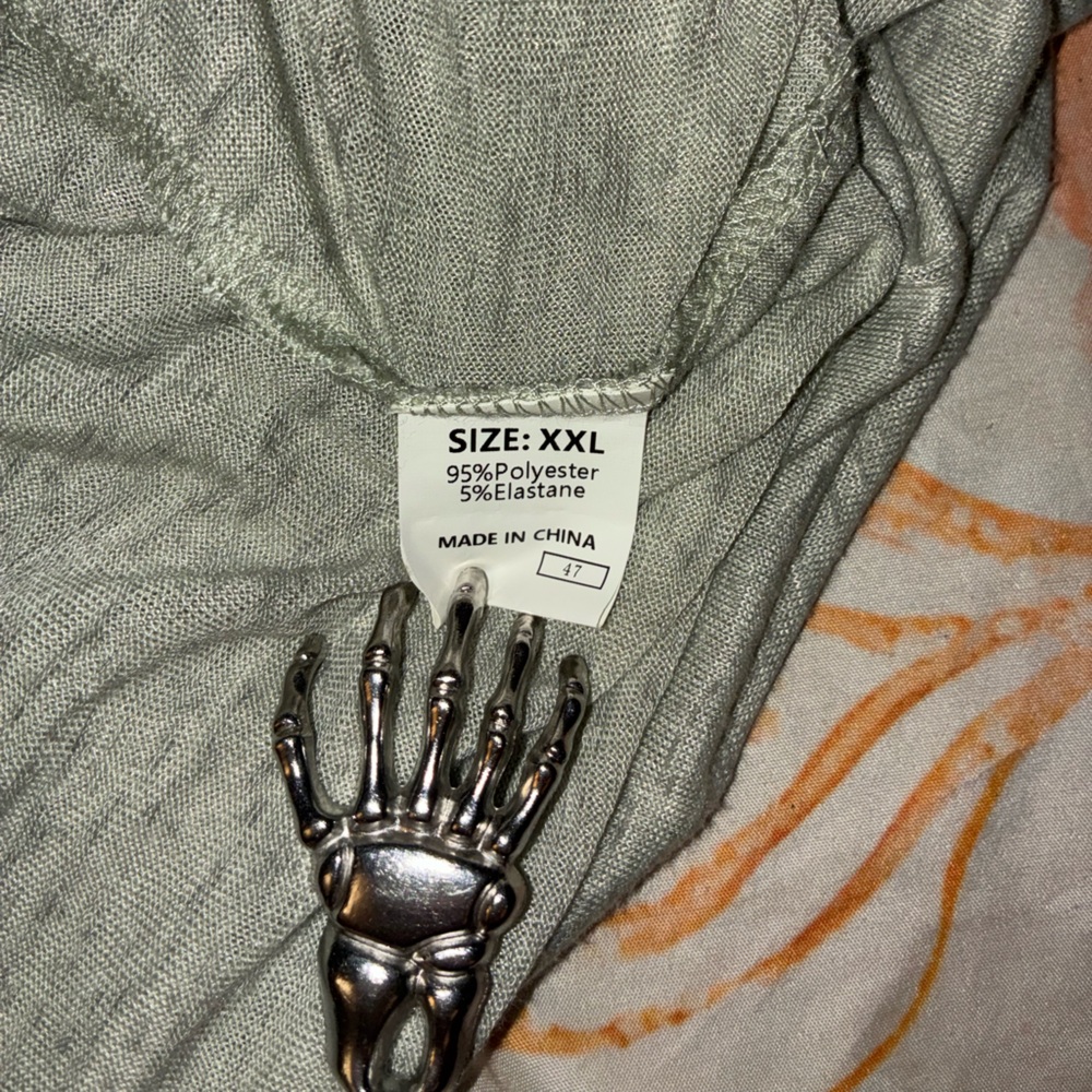 Bundle Alert: A Leopard Print Open Front Cardigan w/ a Mint Green Cardigan - Picture 14 of 14
